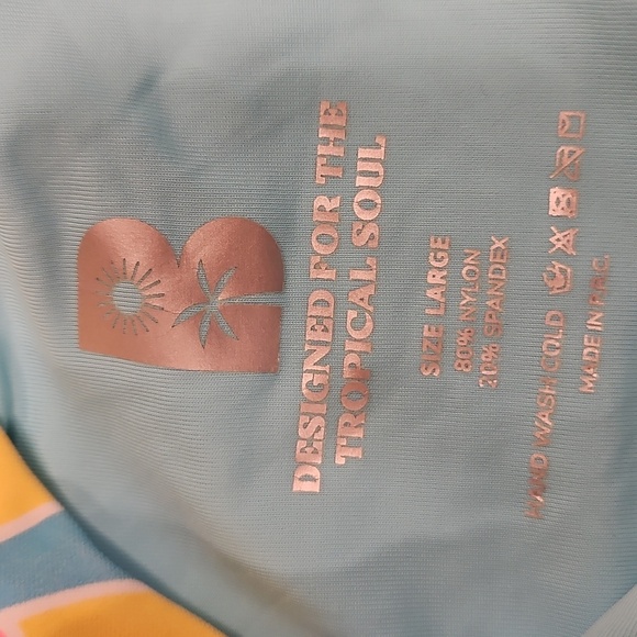 💕BLACKBOUGH💕 Amelia Frilled Cheeky Bottoms ~ Pina Colada Large L NWOT - Picture 11 of 11